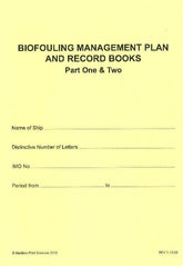 Biofouling Management Plan and Record Book Part 1 & 2